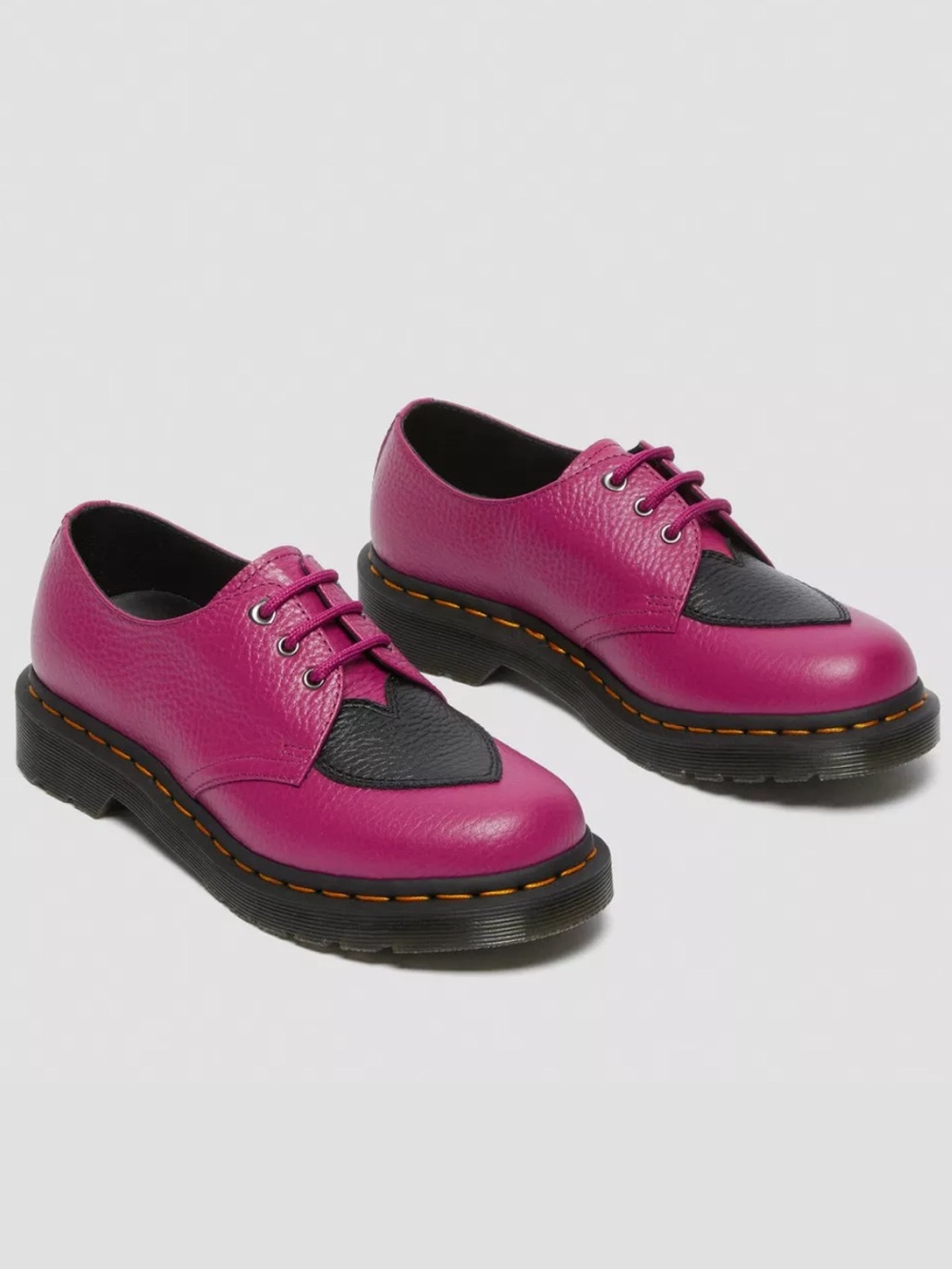 Dr. Martens 1461 Amore Oxford Milled Nappa Leather Pink Woman’s size 7 NEW!!! - Picture 3 of 8